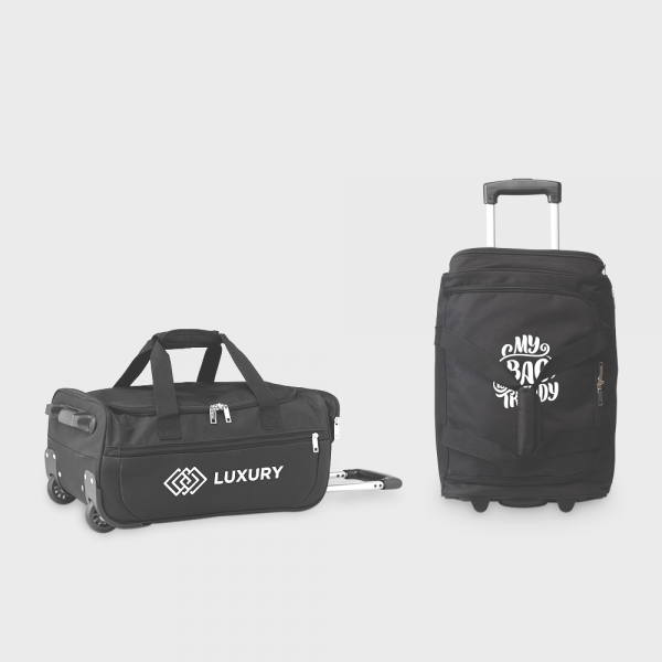 Valise cabine 600D polyester personnalisé - Objets Publicitaires