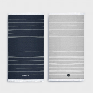 Fouta en matériaux recyclée | 100 x 180 personnalisé - Objets Publicitaires