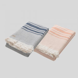 Fouta ultra douce Ukiyo | 100 x 180 cm personnalisé - Objets Publicitaires