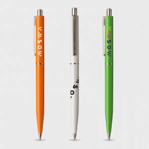 Stylo Senator fin détails en métal