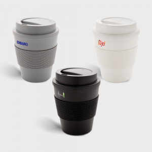 Tasse à café réutilisable avec couvercle vissable personnalisé - Tasses et gobelets