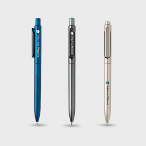 Stylo fin avec clip métallique