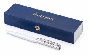 Waterman Allure Deluxe stylo bille | Acier inoxydable personnalisé - Stylos