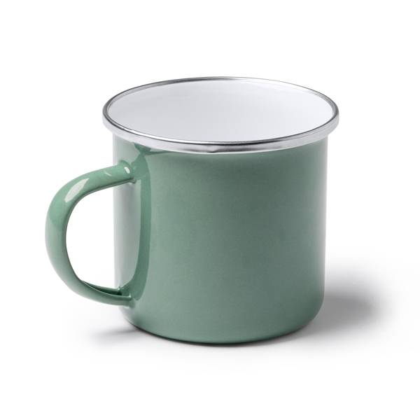 CARDIF – Tasse en métal émaillé