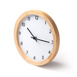KARPE – Horloge murale en bambou
