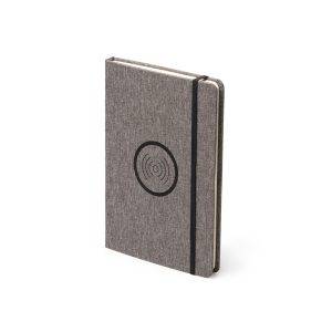 GARLAN – Bloc-notes A5 avec chargeur sans fil