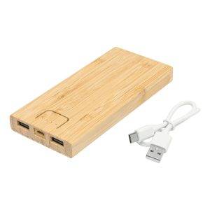 BAMBOO ENERGY - Powerbank personnalisé - Batterie externe