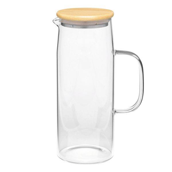 BAMBOO PITCHER - Carafe en verre personnalisé - Ustensiles cuisine