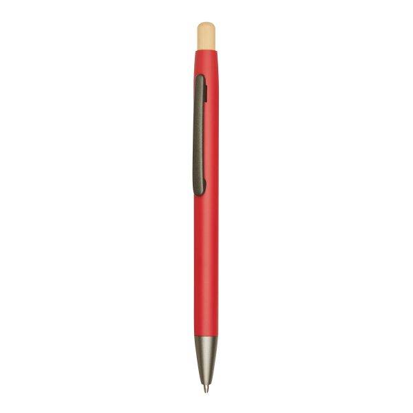 BAMBOO PUSHER - Stylo à bille en aluminium personnalisé - Accessoires de bureau en papier