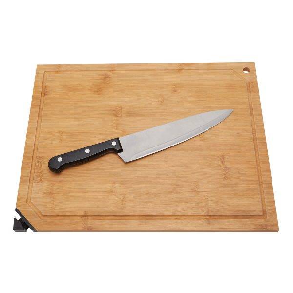 BAMBOO SHARP - Grande planche à découper personnalisé - Ustensiles cuisine