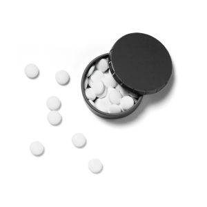 Boîte à bonbons Anika | Couvercle clic personnalisé - Menthes et bonbons