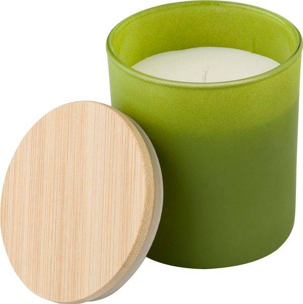 Bougie en verre Lucas | Cire végétale | 200 g personnalisé - Bougies et parfums