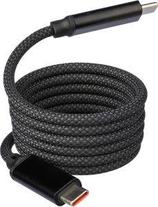 Câble de charge Janet | Nylon | Magnétique | USB-C personnalisé - Cable de recharge