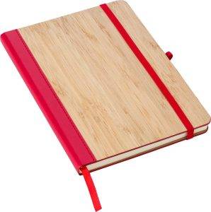 Carnet de notes Dorita | Couverture bambou | A5 | Ligné personnalisé - Serviettes et couvertures
