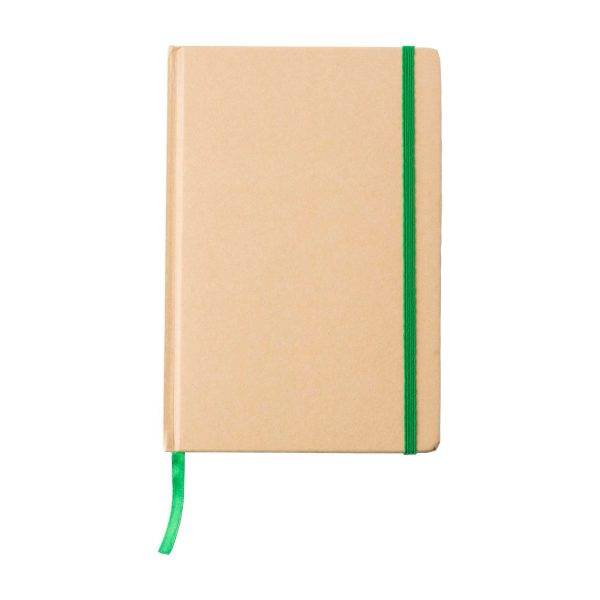 Carnet de notes Gianni | Carton recyclé | A5 | Ligné personnalisé - Blocs notes