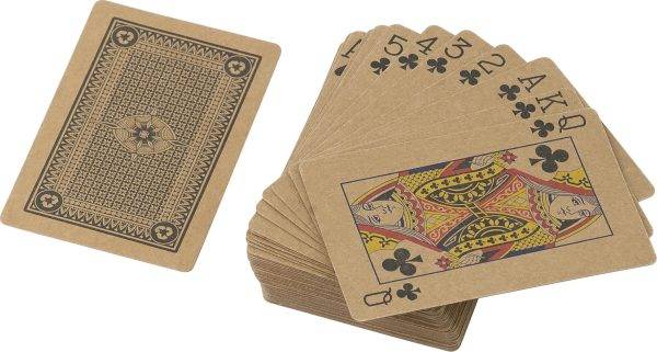 Cartes à jouer Andreina | Recyclé | 54 cartes personnalisé - Carte avec bande magnétique