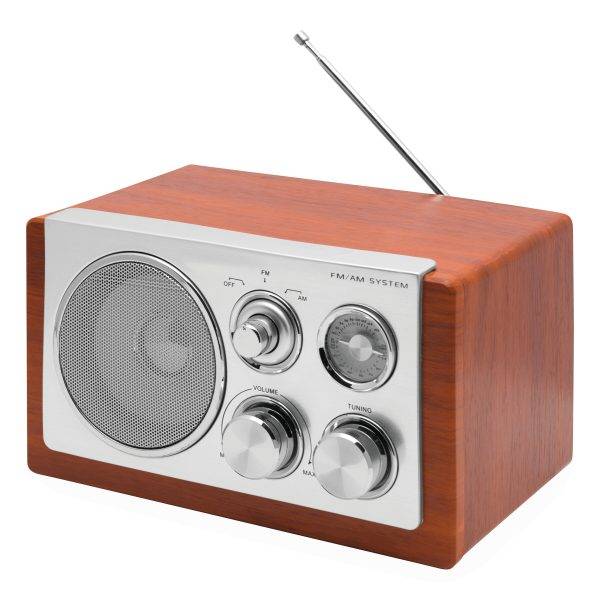 CLASSIC - Radio AM/FM CLASSIQUE personnalisé - Haut-parleurs et écouteurs