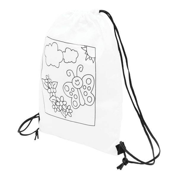 COLOURFUL HOBBY - Sac à dos à colorier personnalisé - Sac à dos marquage et flocage