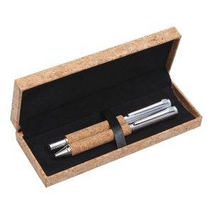 CORK SIGNATURE - Set d'écriture personnalisé - Stylos