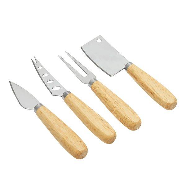 ELEGANCE - Set de fromage 4 pièces personnalisé - Ustensiles cuisine