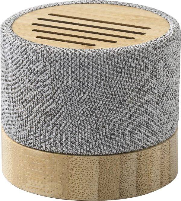 Enceinte sans fil Cory | Bambou personnalisé - Chargeurs sans fil