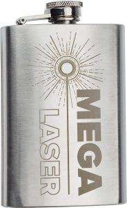 Flasque de hanche Ingrid | Inox | 100 ml personnalisé - Uncategorized