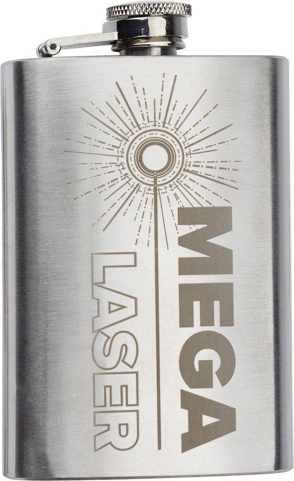 Flasque de hanche Ingrid | Inox | 100 ml personnalisé - Uncategorized