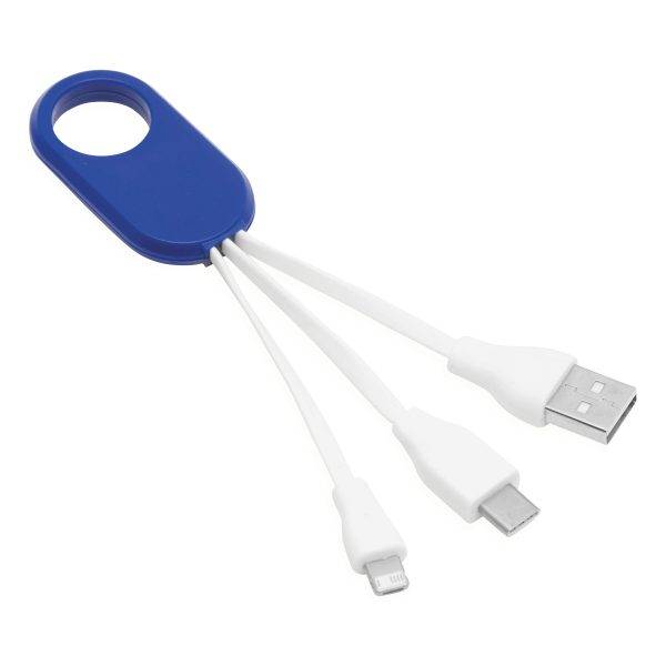 GET THREE - Câble de charge personnalisé - Accessoires pour téléphones