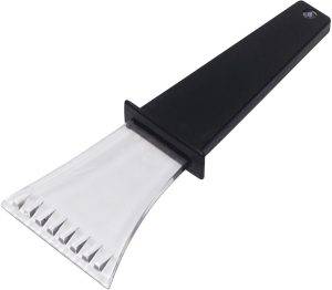 Grattoir à glace Kianna | Plastique | Avec manche personnalisé - Carte de visite plastique