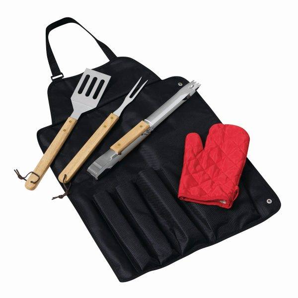 GREAT BBQ - Tablier avec couverts de barbecue personnalisé - Barbecue