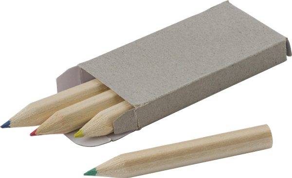 Crayons de couleur Kai | 4 pièces personnalisé - Crayons