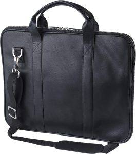Sac pour ordinateur portable Michael | Cuir véritable personnalisé - Sacs business