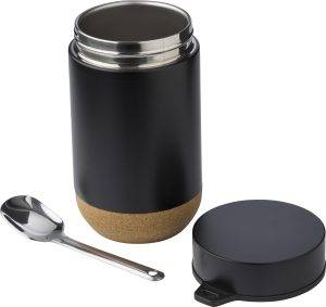Contenant alimentaire Nash | Double paroi | 400 ml personnalisé - Carte de visite double volet