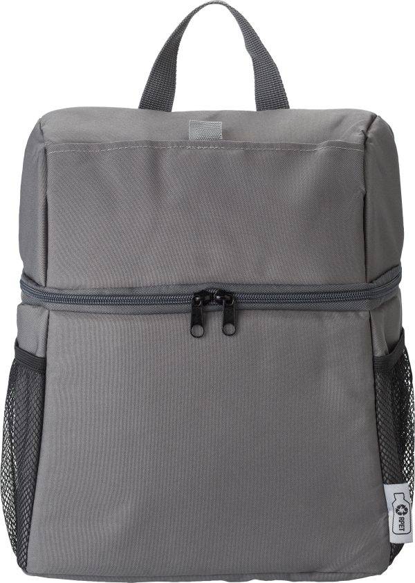 Sac à dos isotherme Elliott | Recyclé | Poche velcro personnalisé - sacs isothermes