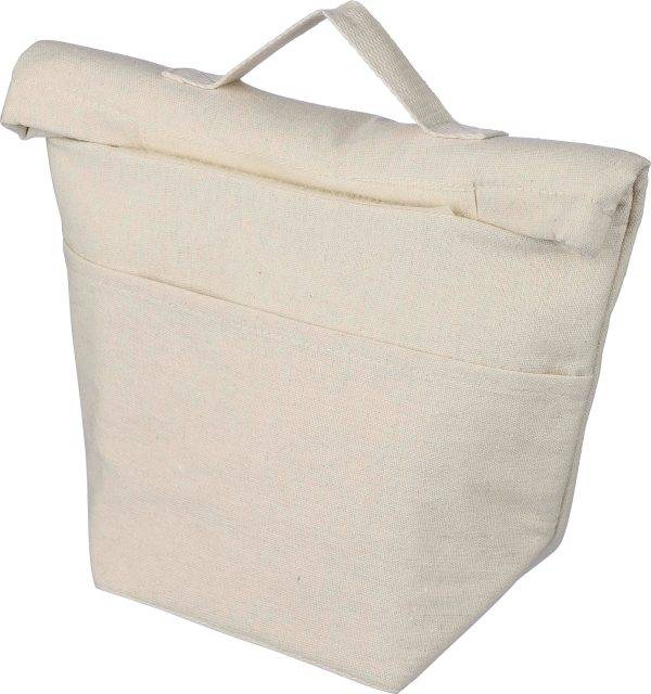 Sac isotherme Faith | Coton recyclé 220 g/m² | Roll-top personnalisé - sacs isothermes