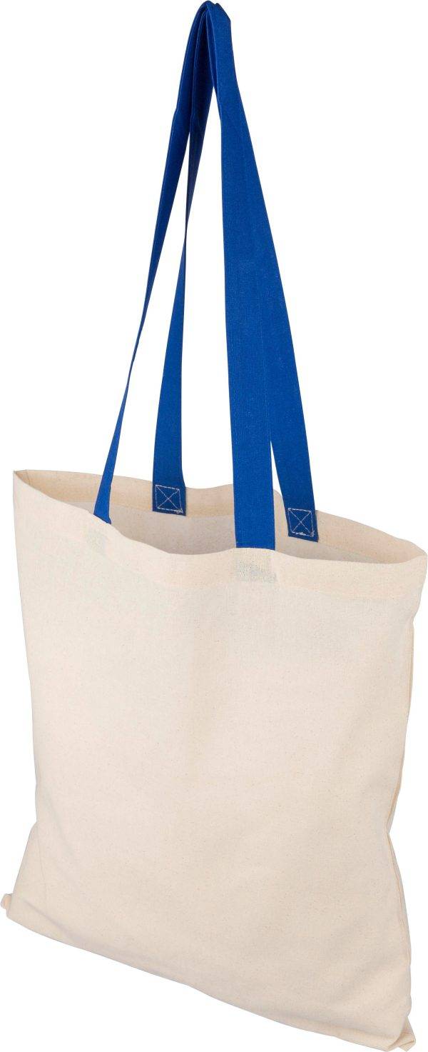 Sac de courses Maris | Coton | Poignées colorées personnalisé - Sac shopping