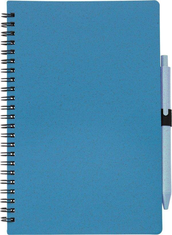 Carnet Massimo | Paille de blé | A5 | Ligné personnalisé - Carnets