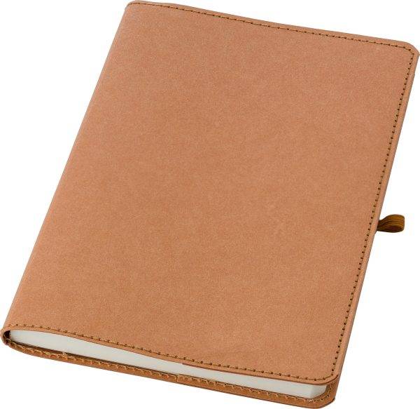 Carnet Johanna | Kraft lavé | A5 | Ligné personnalisé - Sacs papier Kraft publicitaires personnalisés