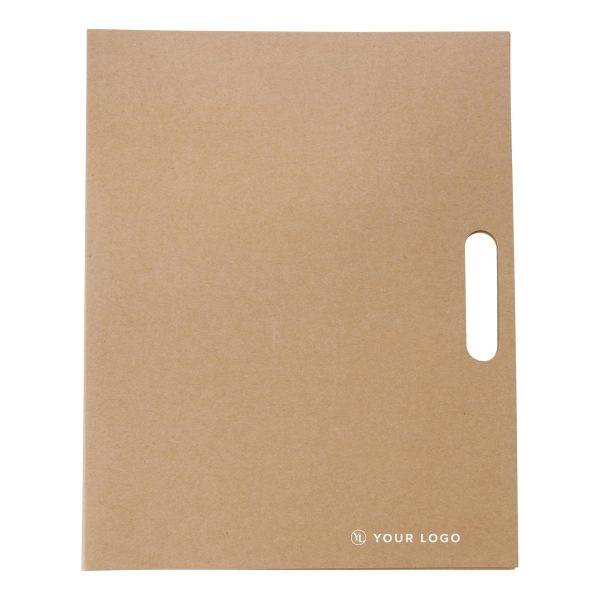 Pochette de notes adhésives Charlie | Carton recyclé | A4 personnalisé - Memo et note adhésive