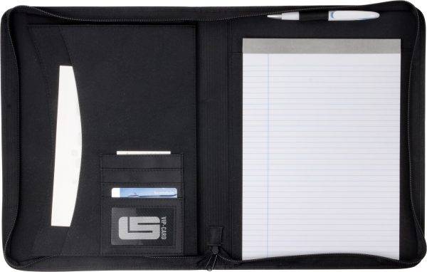 Conférencier Byron | A4 | Zippé personnalisé - Uncategorized