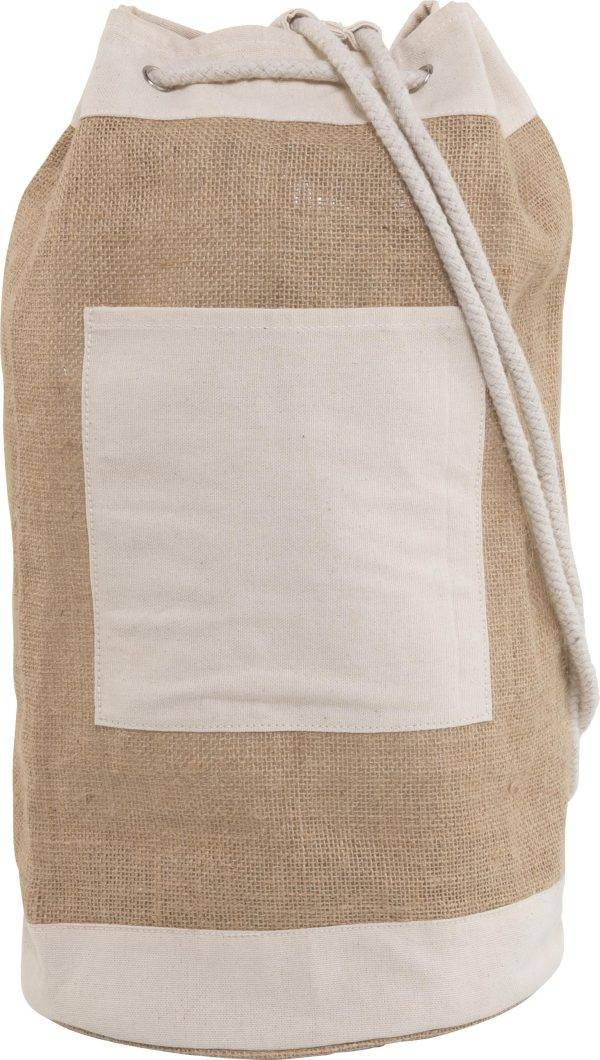 Sac de voyage Austin | Jute | 15 l personnalisé - Sacs et trolleys de voyage