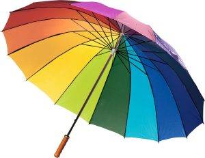 Parapluie arc-en-ciel Haya | 190T