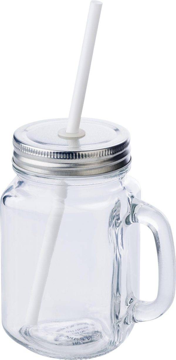 Bocal à boire Sakina | Verre | 470 ml personnalisé - Sous Verre