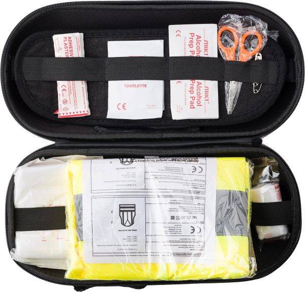 Kit de premiers secours voiture Hazel | 40 pcs | UE uniquement personnalisé - Accessoires de voiture