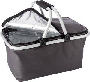 Panier isotherme Cassian | Pliable | 30 l personnalisé - Gourdes isothermes personnalisées et publicitaires