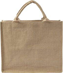 Sac shopping Ridley | Jute | 17 l personnalisé - Sac shopping