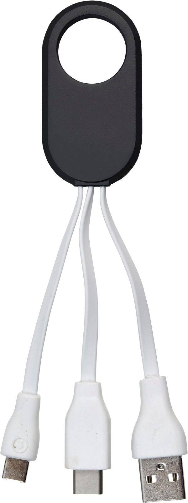Câble de charge Pilar | 3-in-1 personnalisé - Cable de recharge