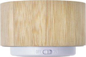 Enceinte Sharon | Boîtier bambou | Sans fil personnalisé - Casques sans fil