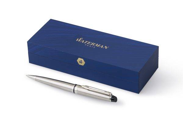 Waterman Expert stylo bille | Acier inoxydable personnalisé - Stylos
