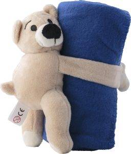 Peluche Owen | Ours avec couverture personnalisé - Serviettes et couvertures